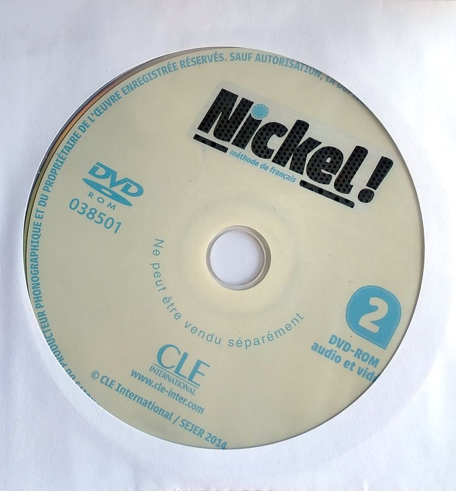 Nickel! 2 Livre de l'eleve + DVD-ROM