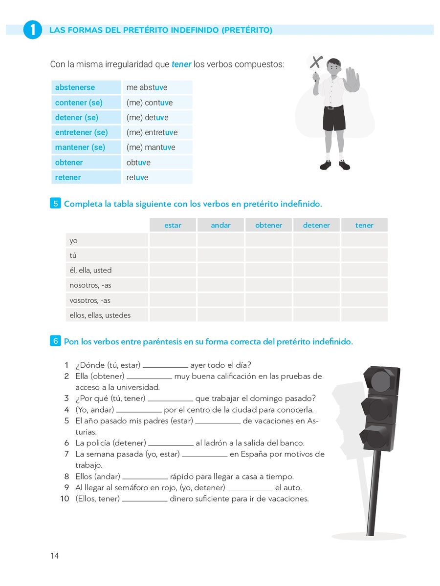 Las formas y significados de los tiempos del pasado