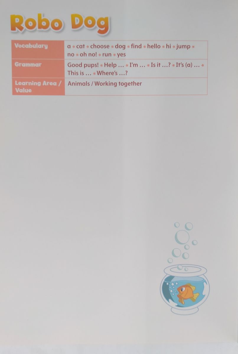 Reading Stars 1 Robo Dog (PAW Patrol)