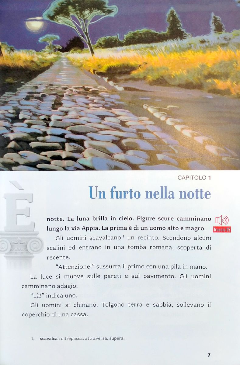 Imparare Leggendo B1 Mistero a Roma + audio