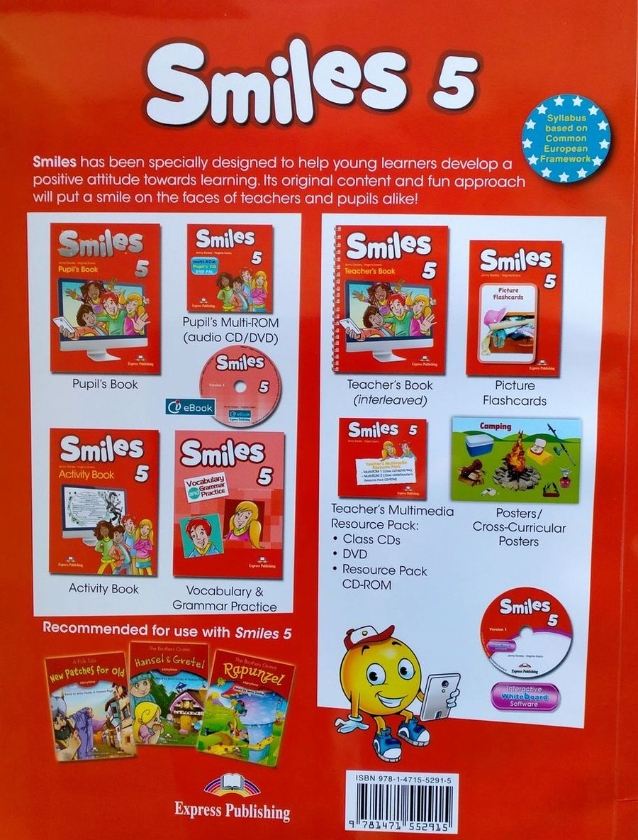 Smiles 5 Pupil's Book with ie-Book and Let's Celebrate