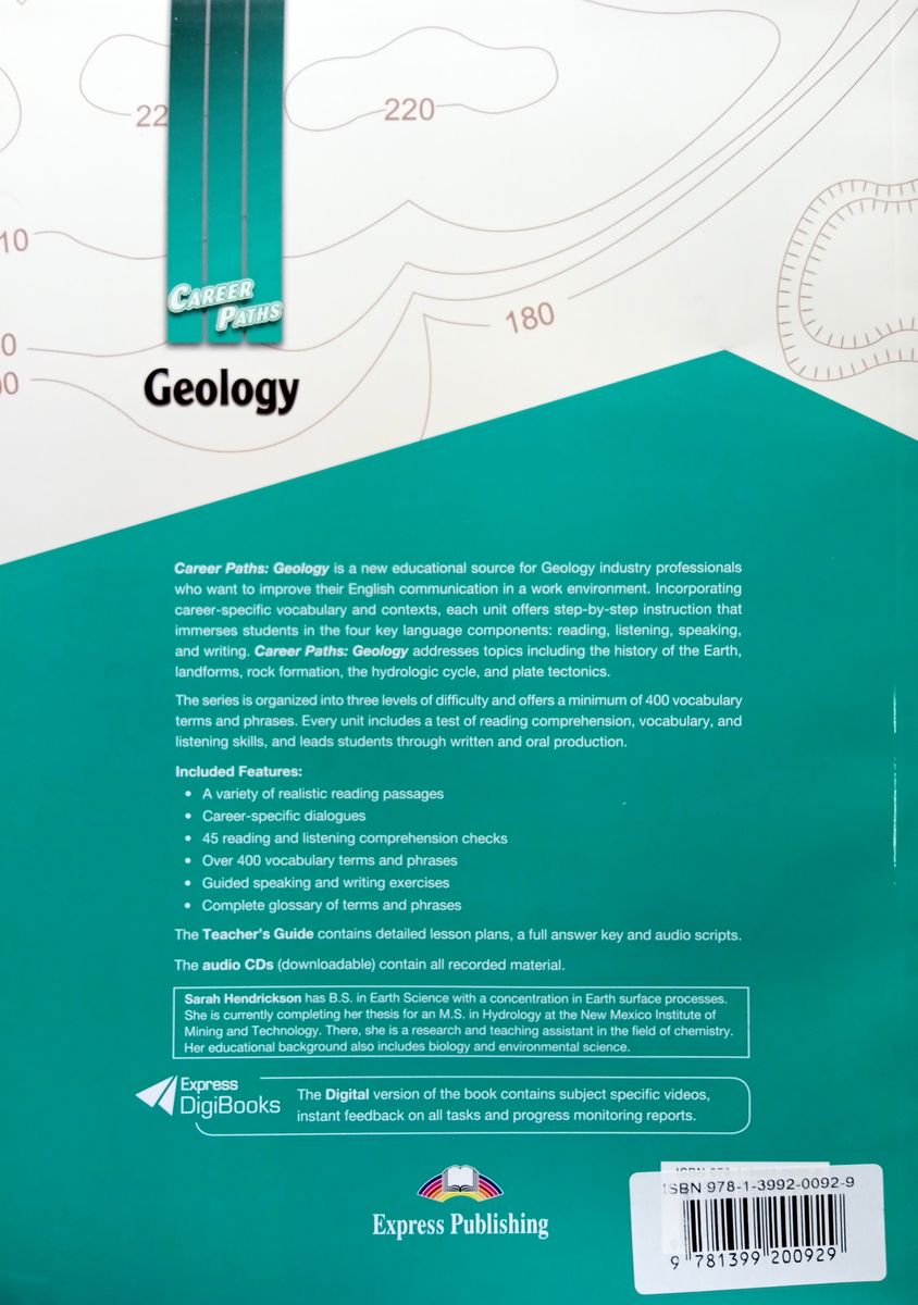 Career Paths Geology Teacher's Guide, Student's Book, Audio CDs and Digibook