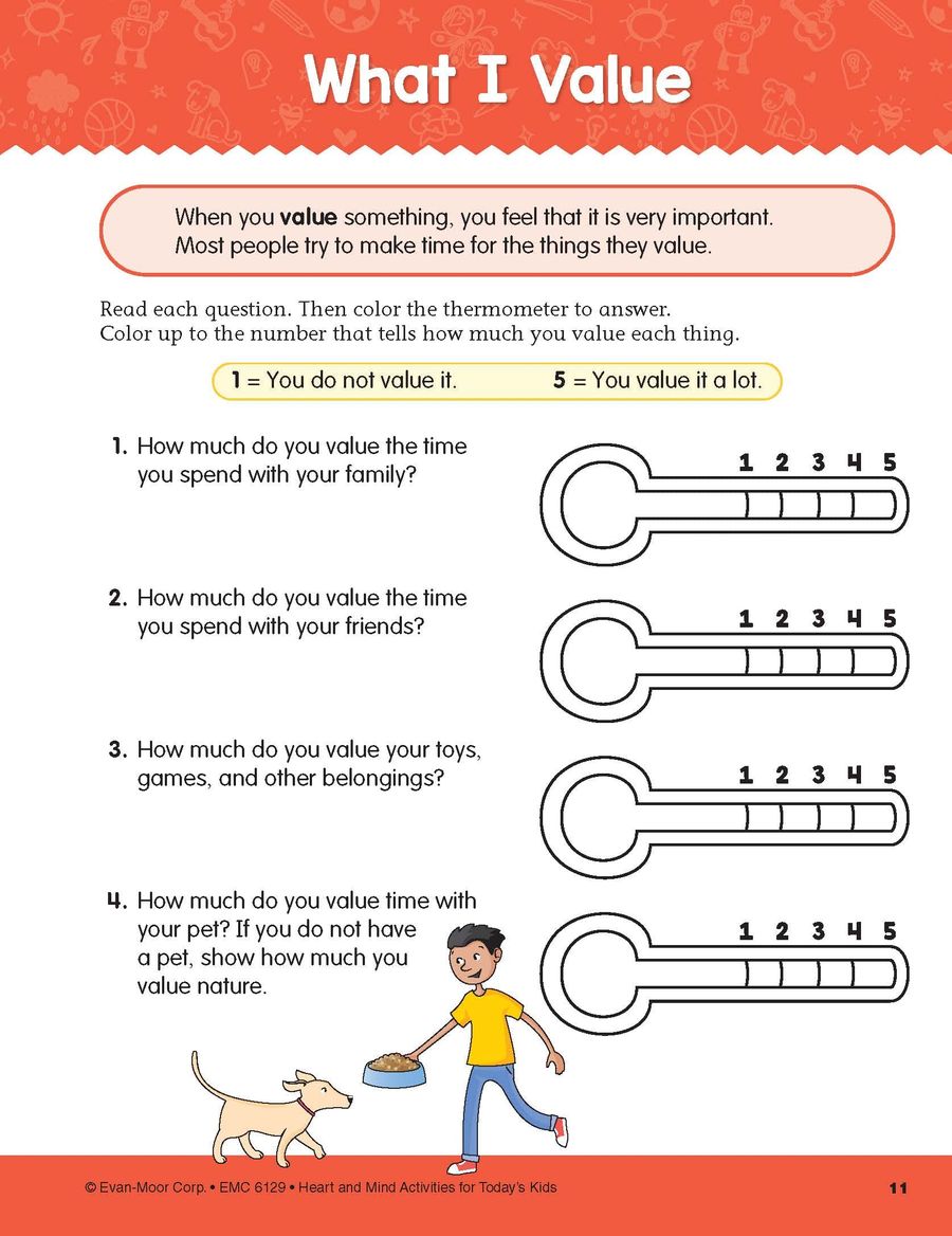 Heart and Mind Activities for Today's Kids Ages 8-9