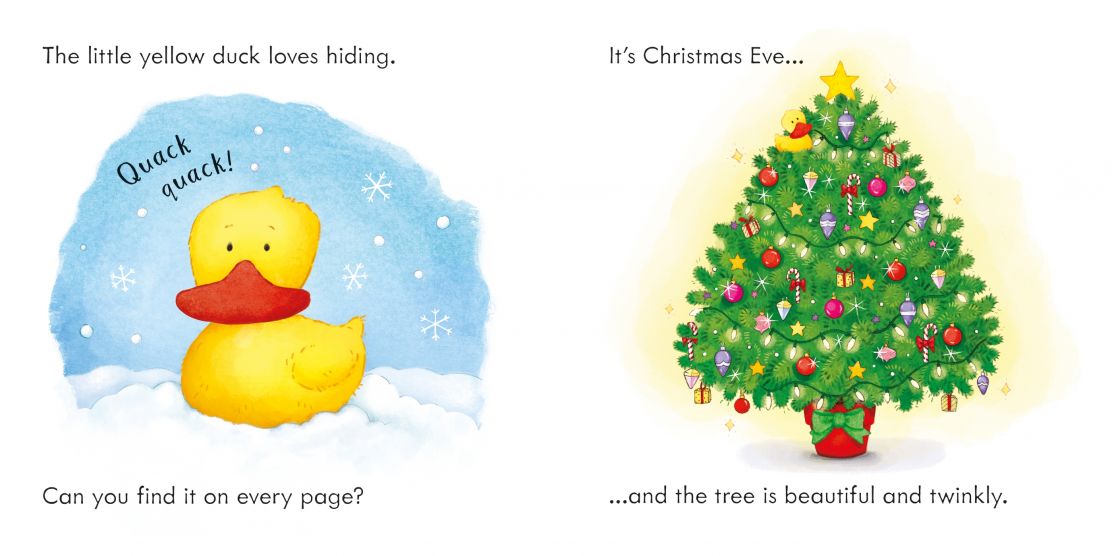 Usborne Find the Duck at Christmas