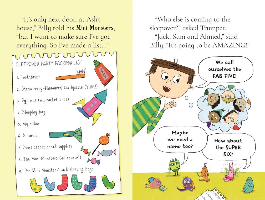 Monsters on a Sleepover