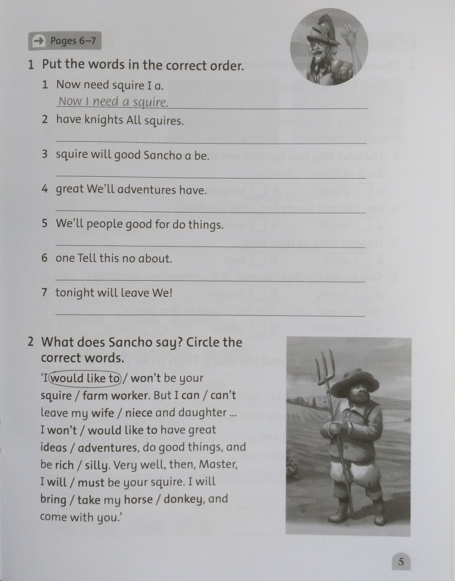 Classic Tales Level 4 Don Quixote Adventures of a Spanish Knight Activity Book and Play