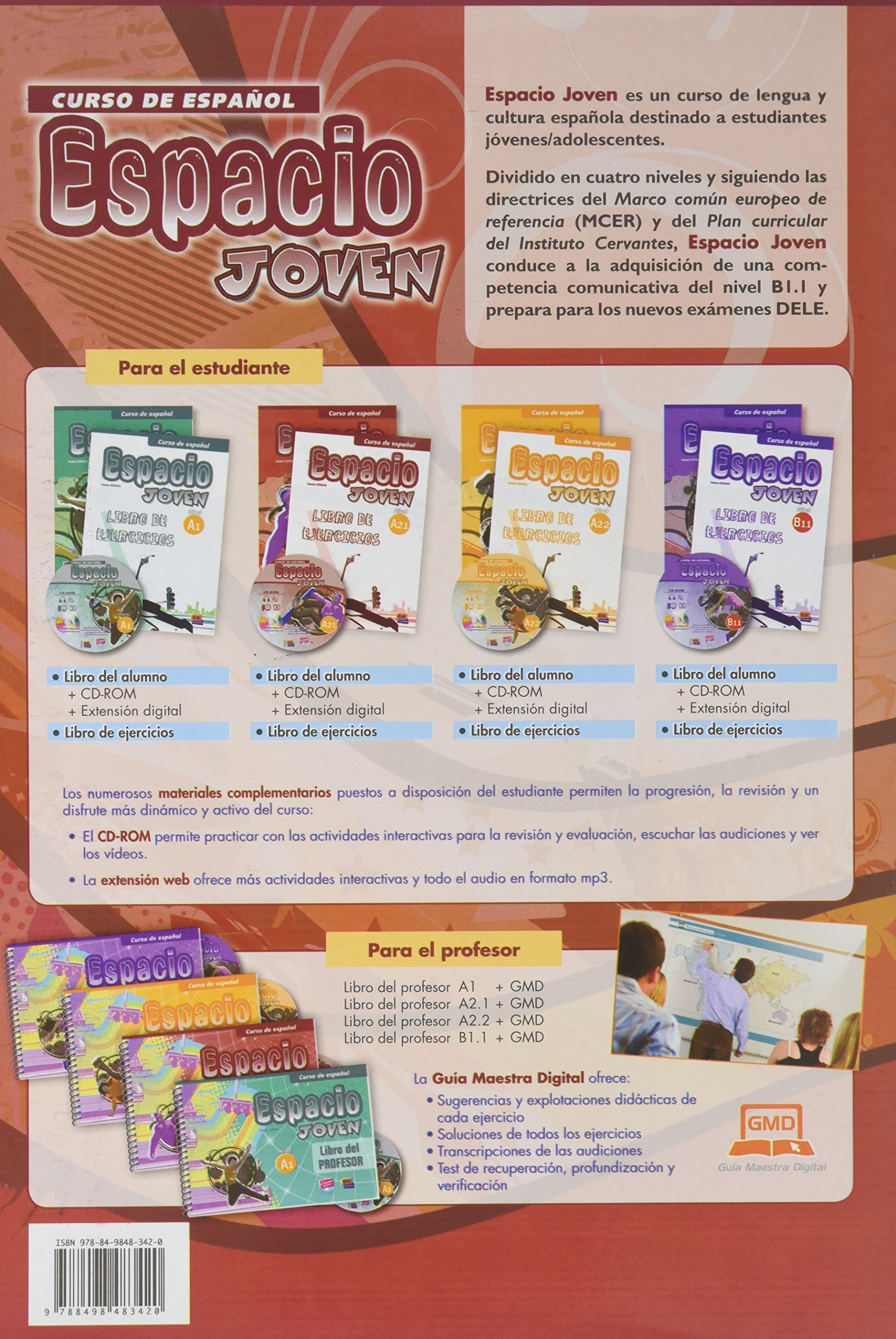 Espacio Joven A2.1 Libro del alumno + CD-ROM + Extension digital