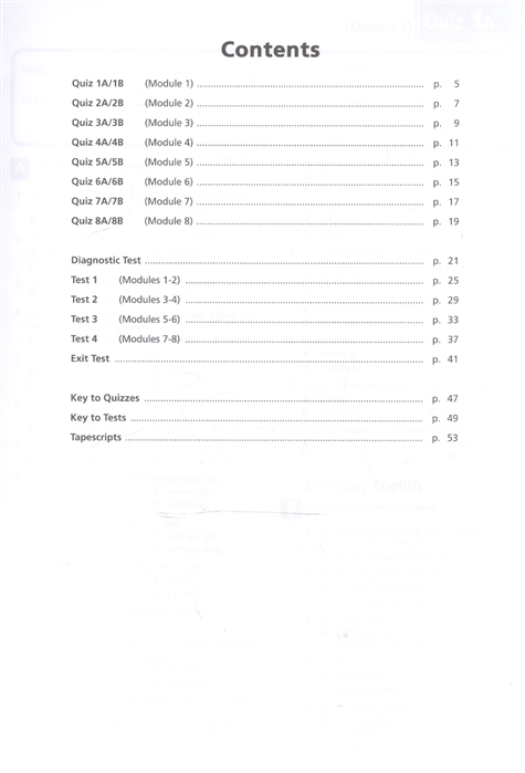 On Screen B2+ Test Booklet
