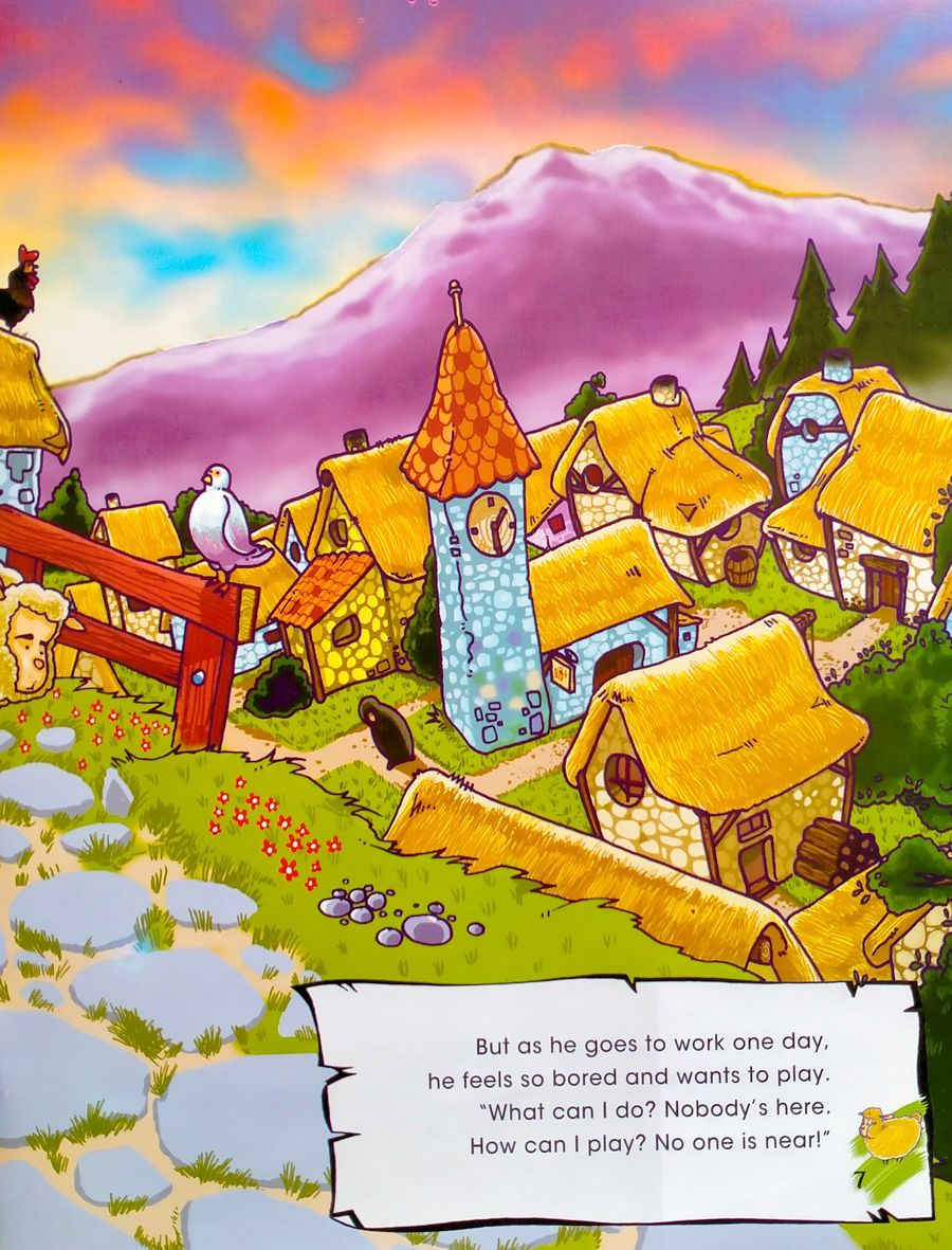 Storytime 1 Aesop's The Shepherd Boy and The Wolf with Application