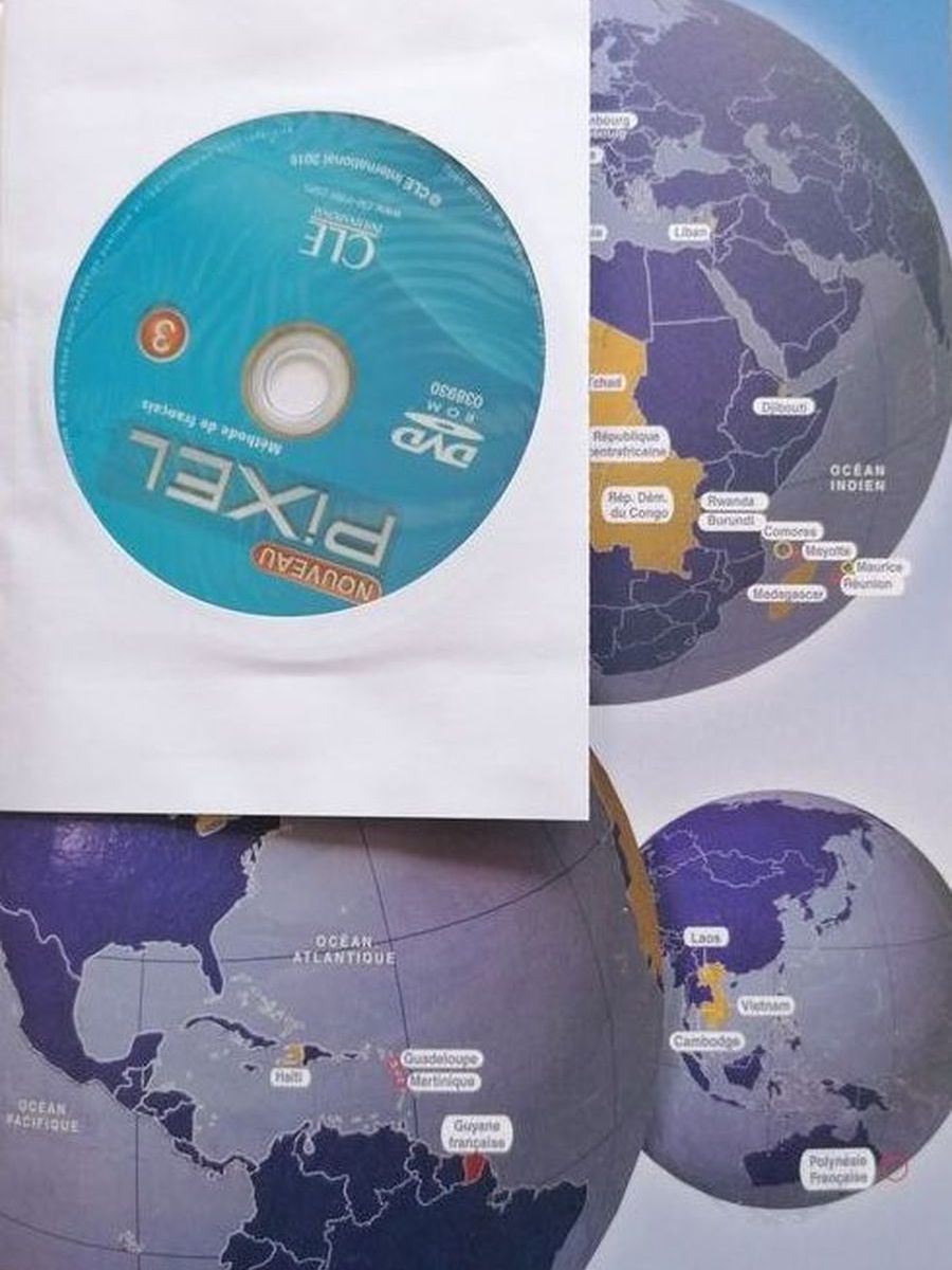 Pixel Nouveau 3 Livre de l'eleve + DVD-ROM