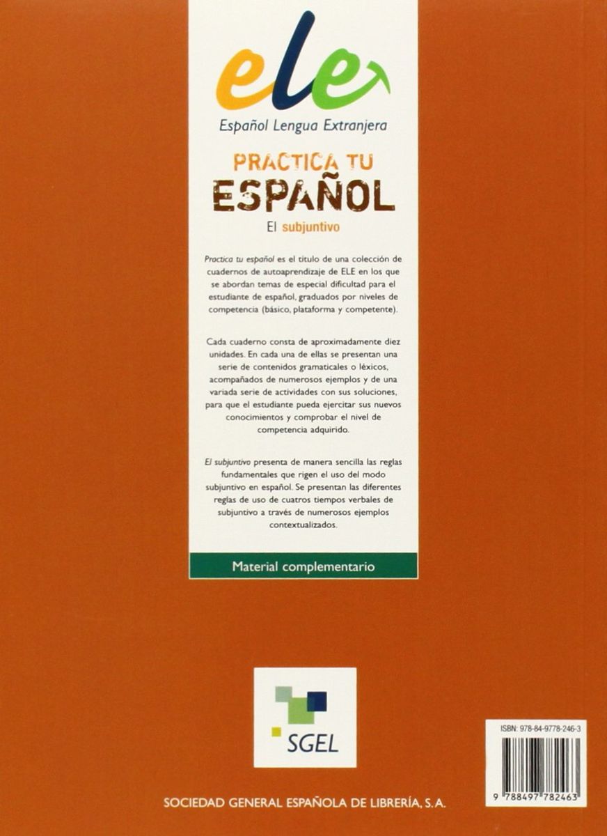 Practica tu espanol B1 El subjuntivo + CD