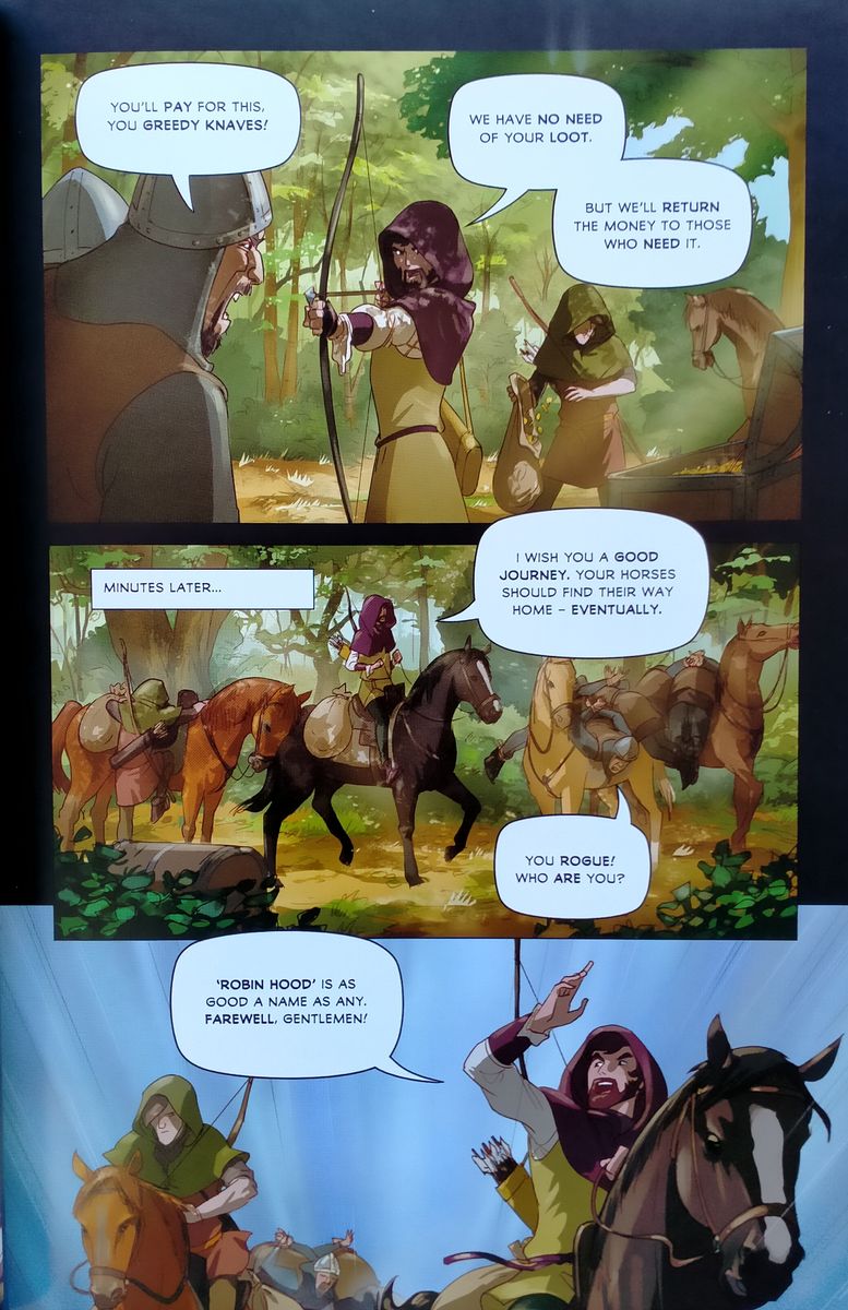 The Adventures of Robin Hood Graphic Novel