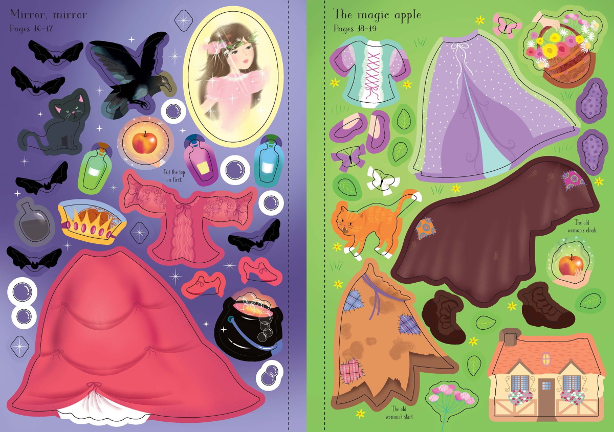 Little Sticker Dolly Dressing Snow White