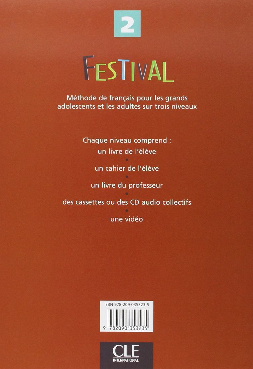 Festival 2 Livre de l'eleve