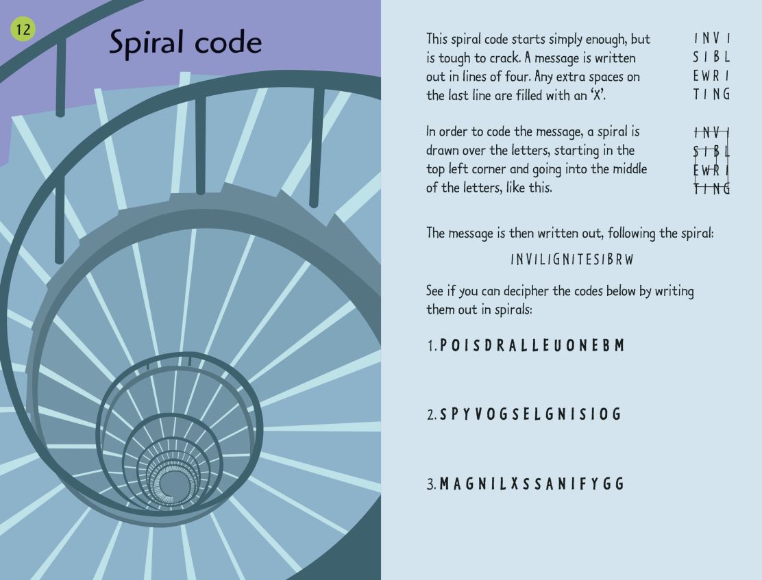 Usborne Activities Over 50 Secret Codes