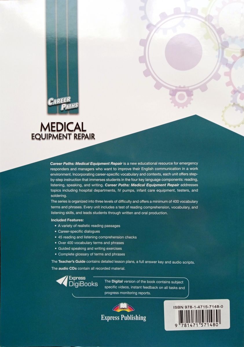 Career Paths Medical Equipment Repair Student's Book with Digibook
