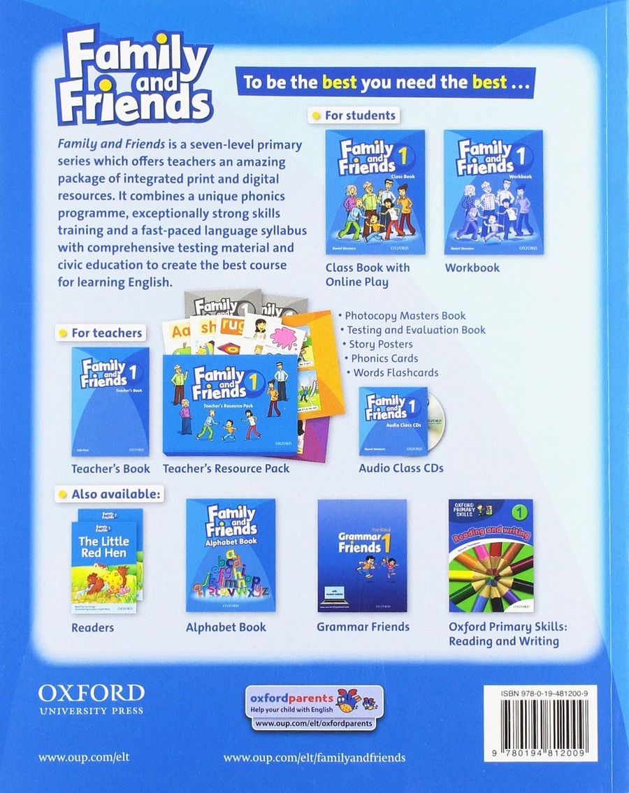 Family and Friends 1 Class Book