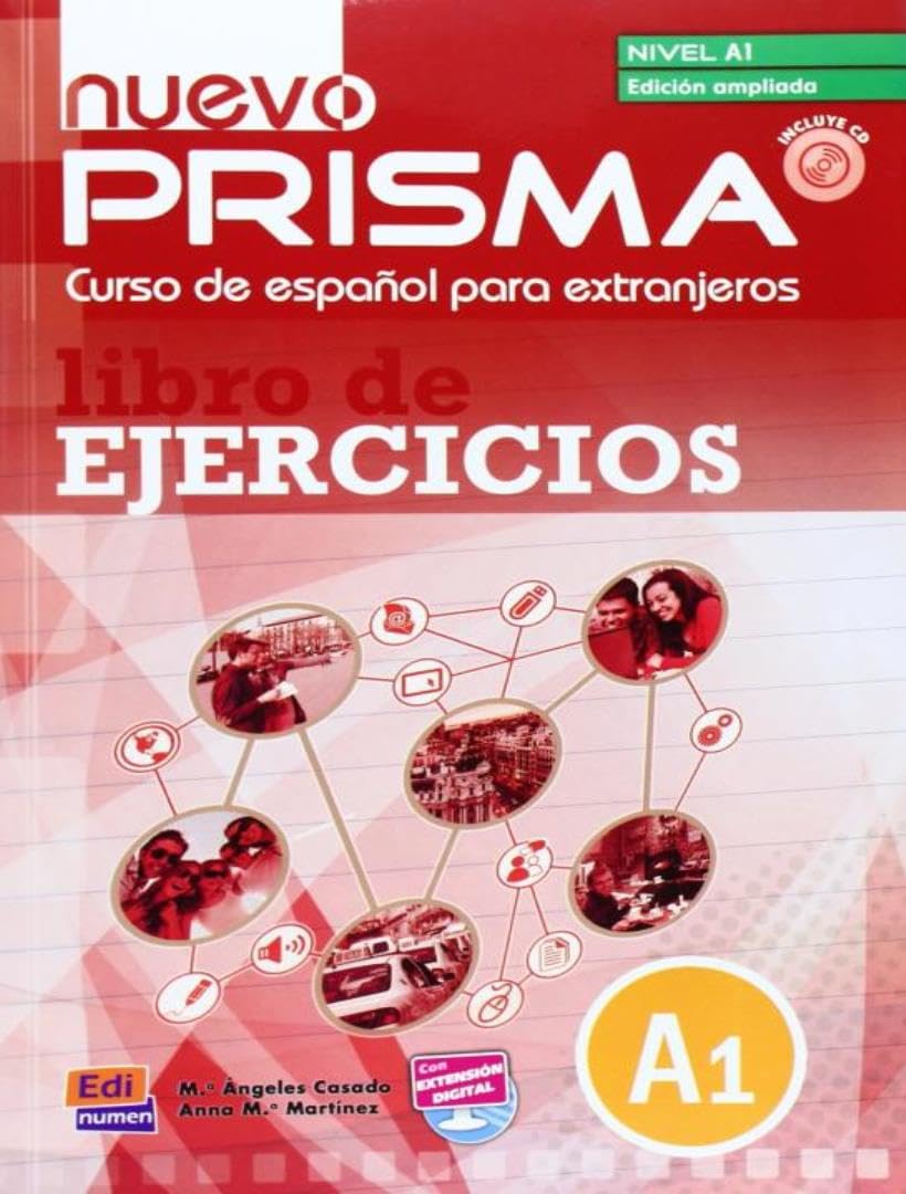 Nuevo Prisma A1 Libro de ejercicios Ampliada + Extension digital
