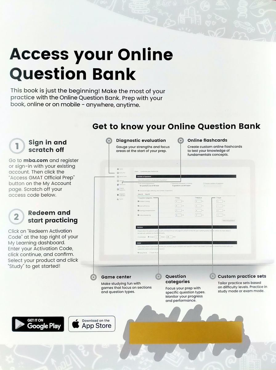 GMAT Official Guide 2024-2025 Book + Online Question Bank