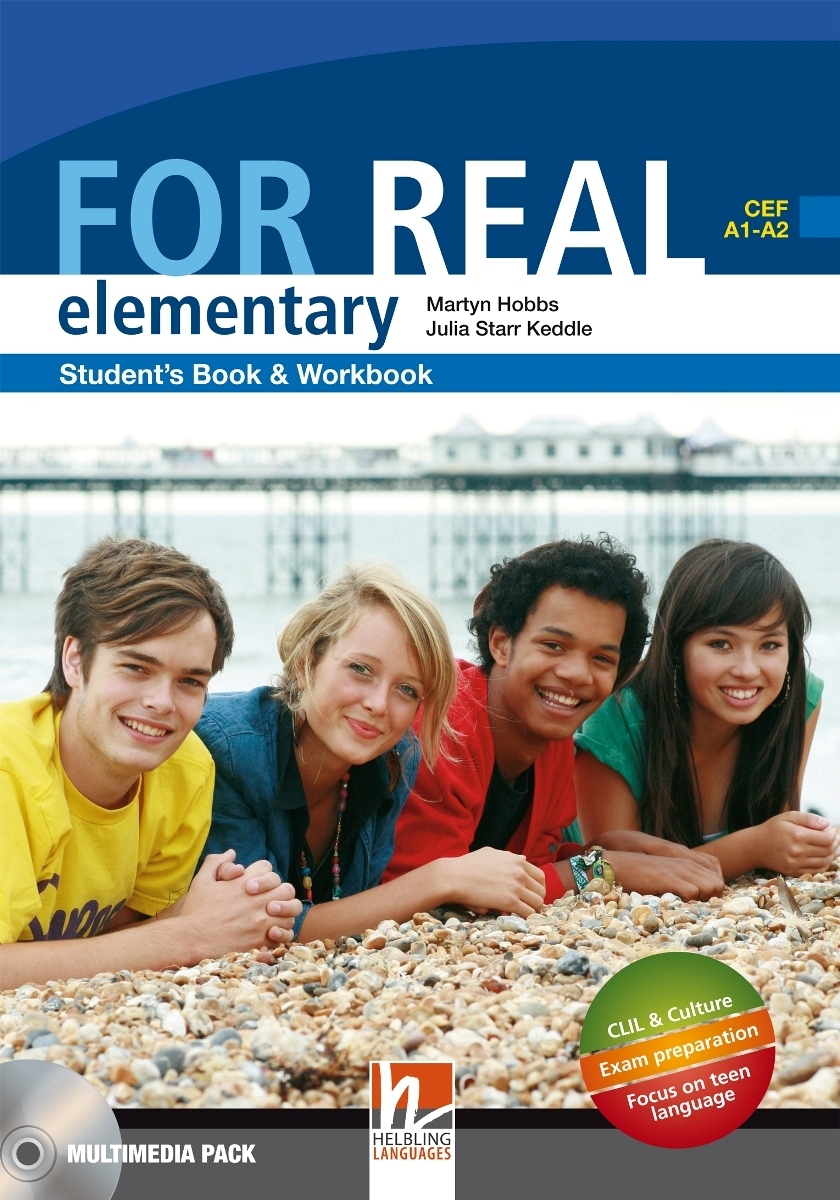 For Real A1-A2 Elementary Student's Book and Workbook Multimedia Pack