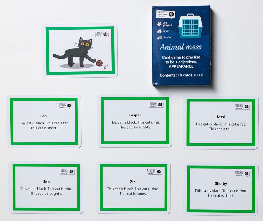 Карточная игра Animal Mess