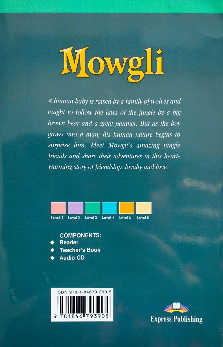 Classic Readers 3 Mowgli Reader with Digibook