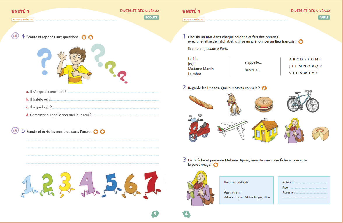 Macaron 1 A1.1 Livret d'inclusion