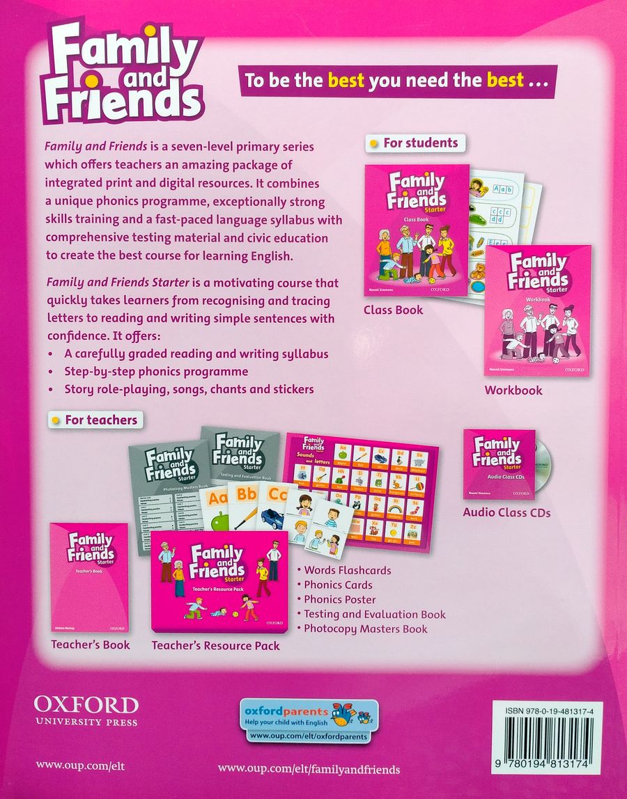 Family and Friends  Starter Class Book