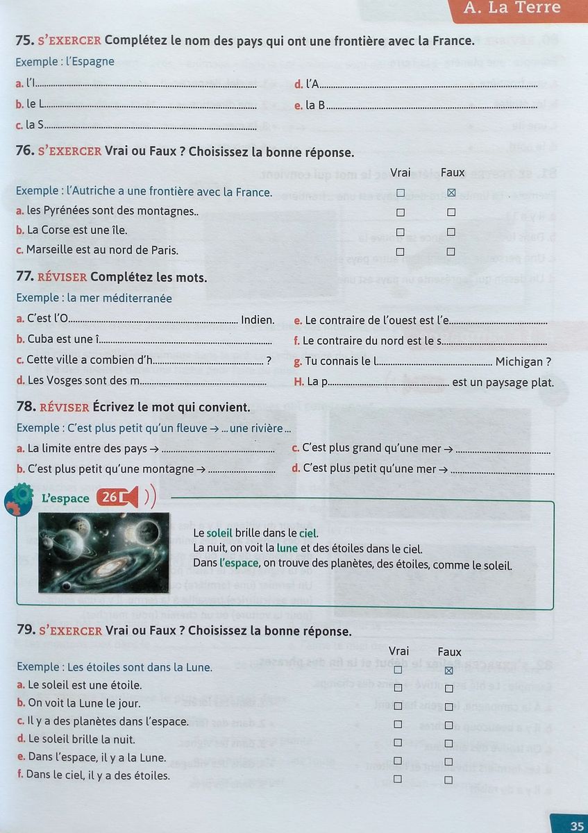 Pratique Vocabulaire A1-A2 650 Exercices Livre + Corriges + Audio en ligne
