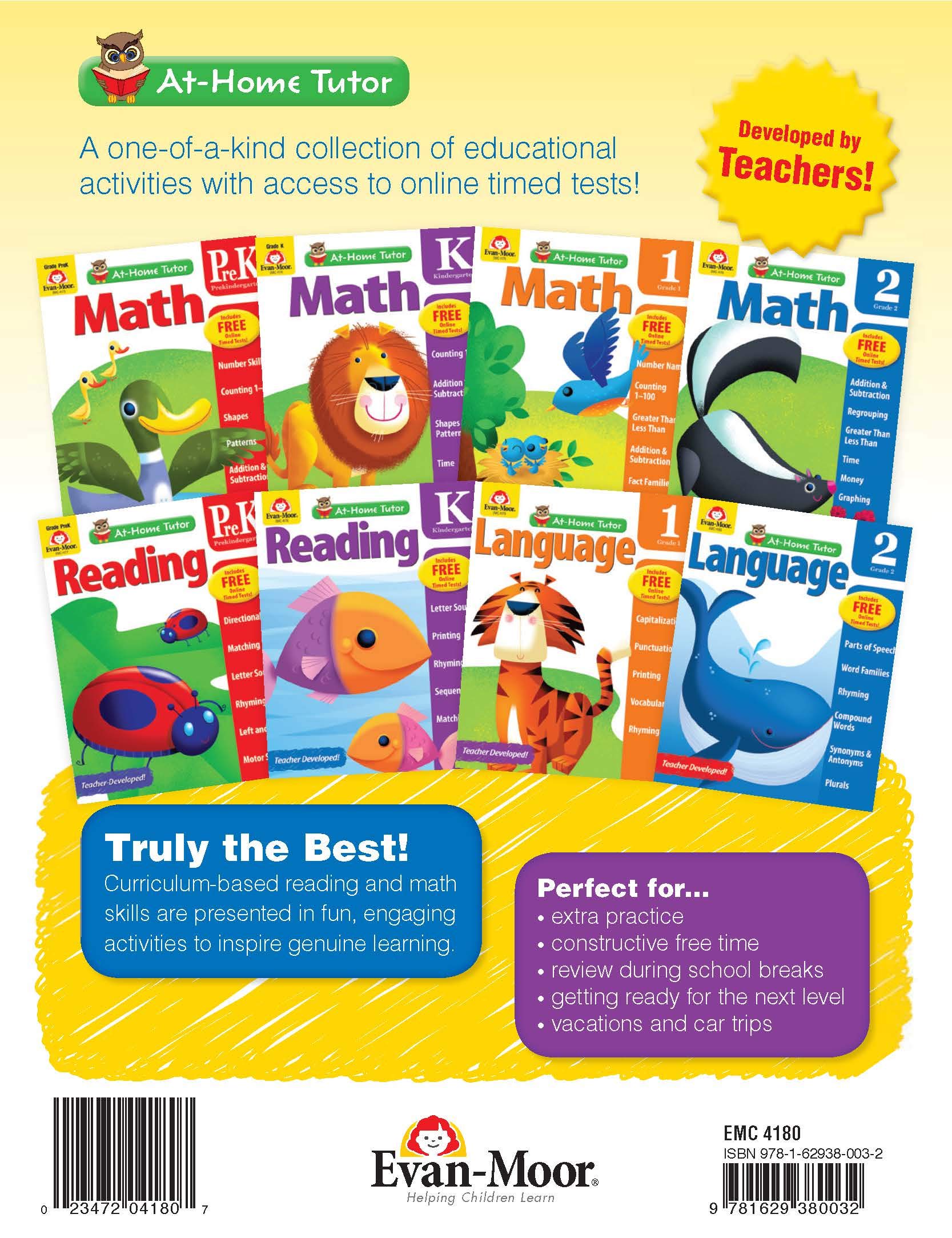 At-Home Tutor Language Grade 2
