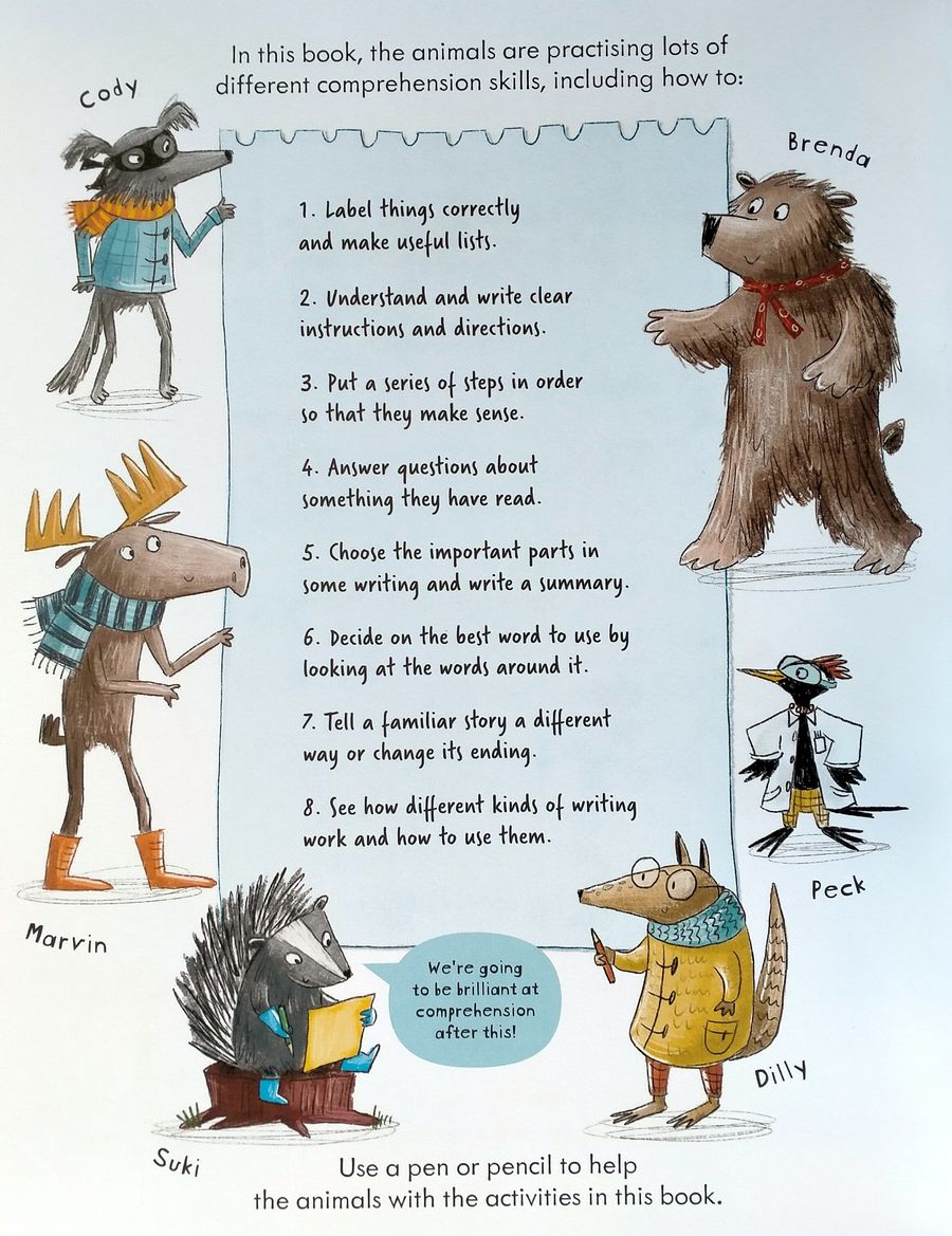 Usborne Workbooks Comprehension 8-9