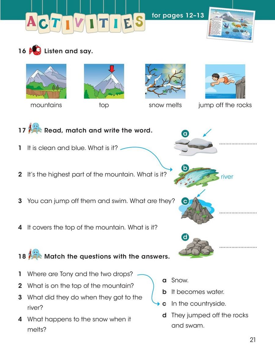 Short Tales 5 Two Little Drops of Water Student's Book with Digibook
