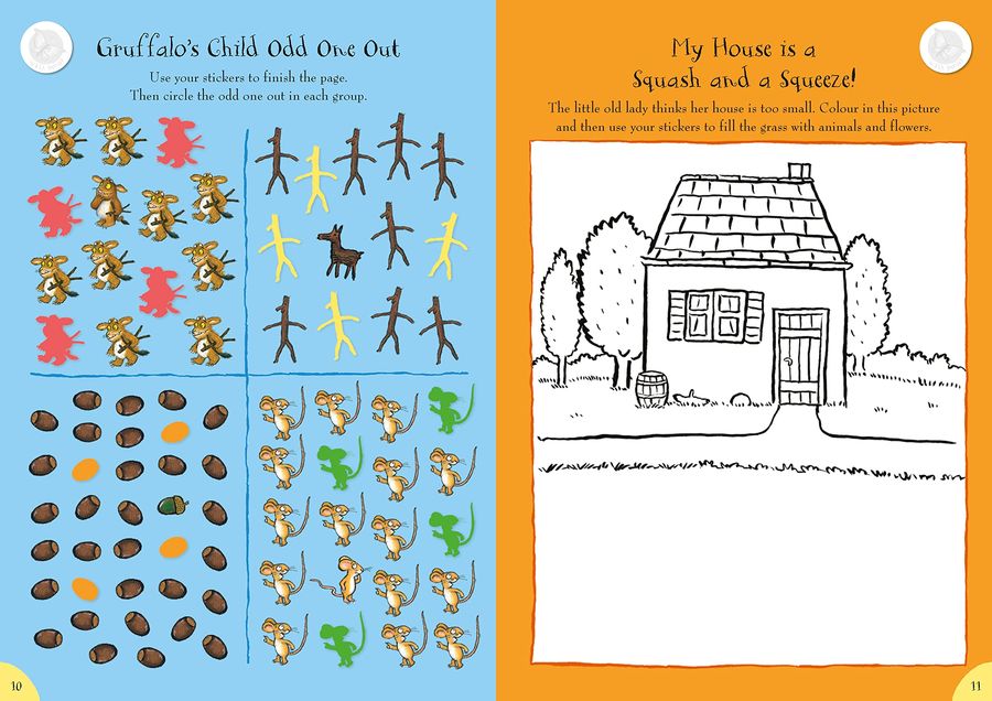 The Gruffalo and Friends Super Sticker Book