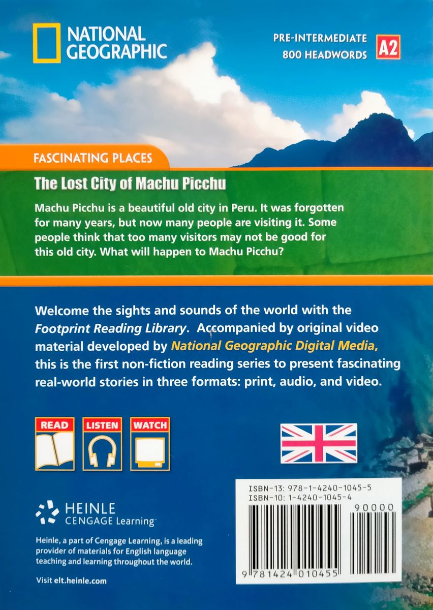 Footprint Reading Library 800 Headwords The Lost City of Machu Picchu (A2)
