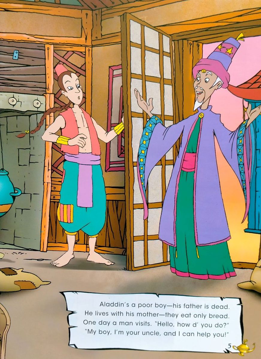 Storytime 3 A Folk Tale Aladdin and The Magic Lamp with Digibook