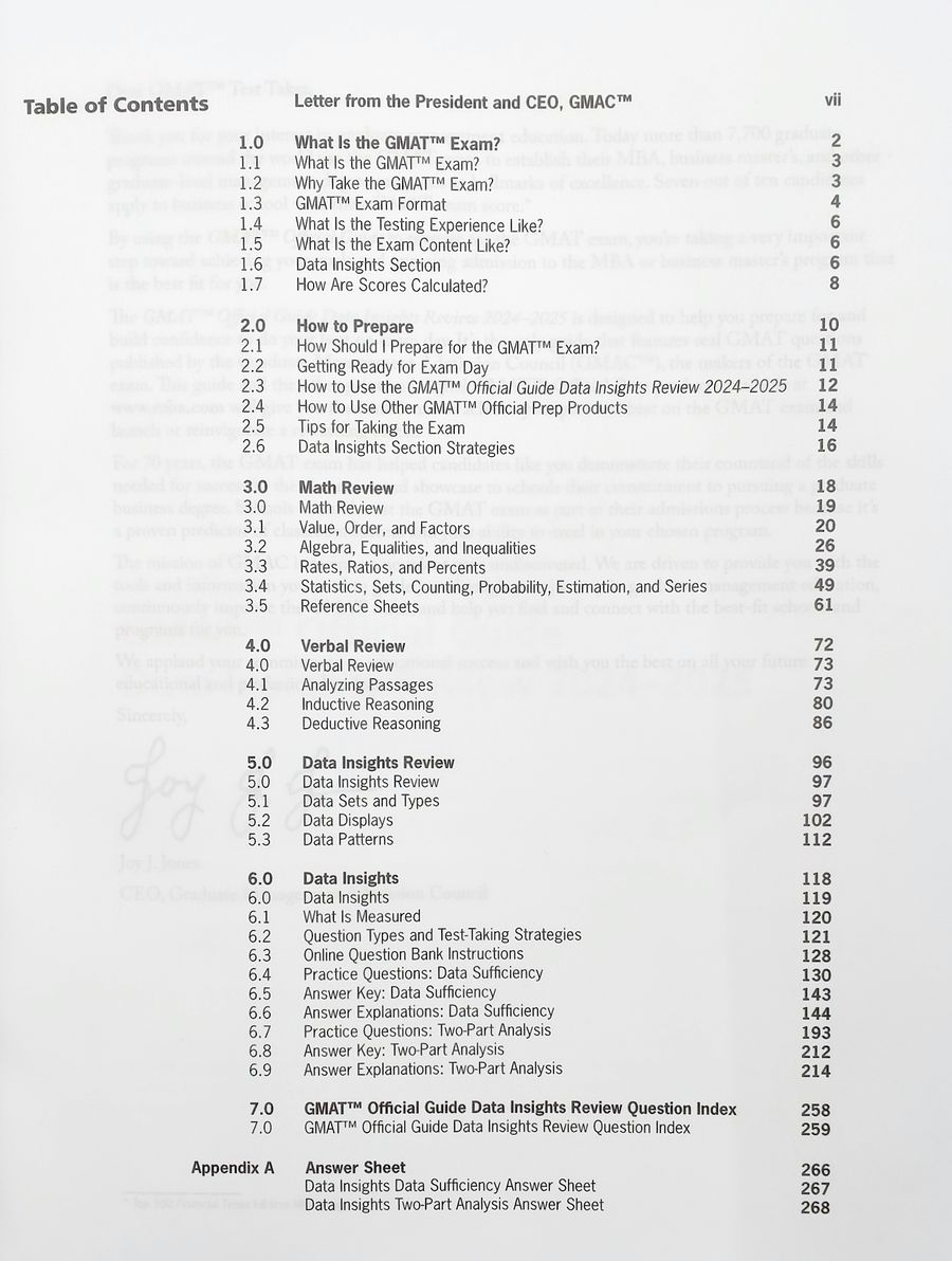 GMAT Official Guide Data Insights Review 2024-2025 Book + Online Question Bank