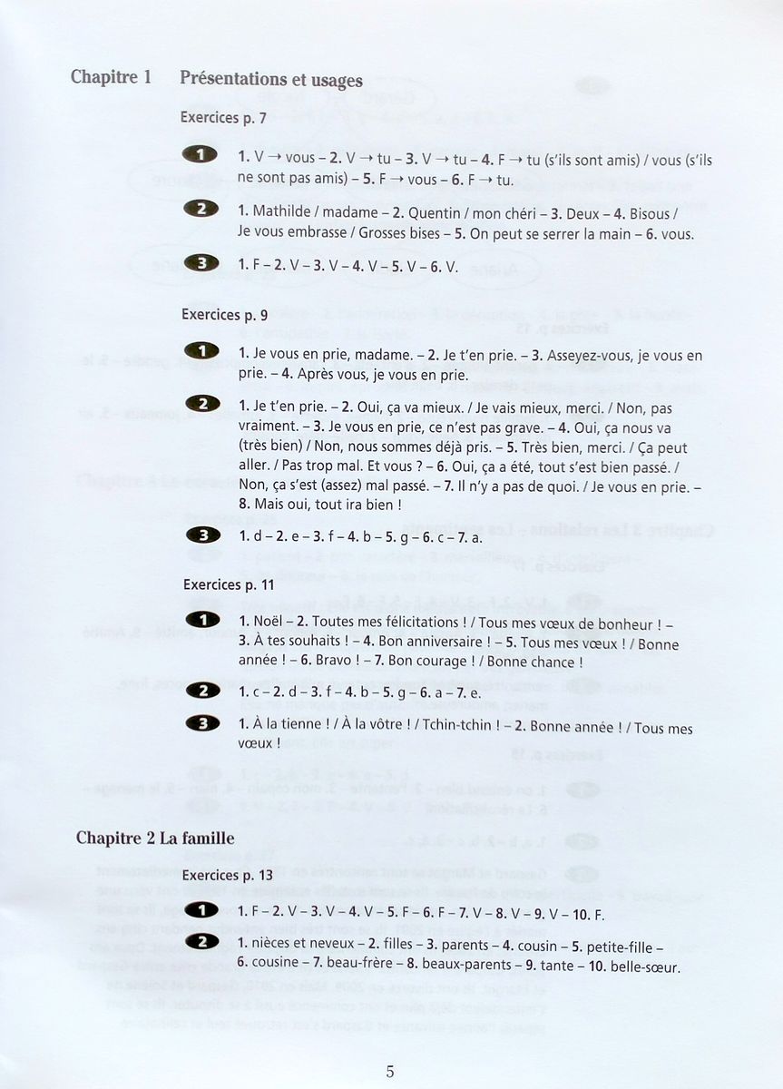 Vocabulaire Progressif du Francais 3eme edition Intermediaire A2-B1 Corriges (ответы)