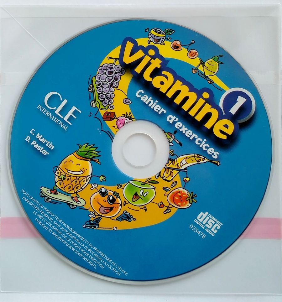 Vitamine 1 Cahier d'exercices + CD audio