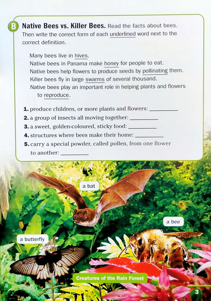 Footprint Reading Library 1300 Headwords Killer Bees with Multi-ROM (B1)