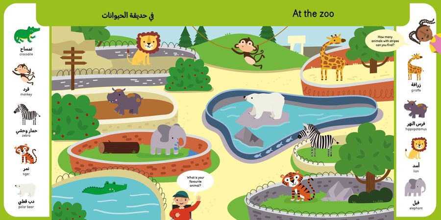 Point and Find First Arabic Words With Over 100 Words