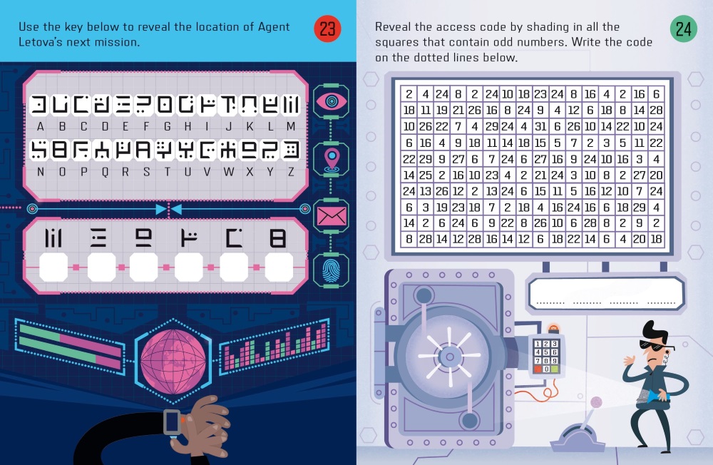 Usborne Minis Spy Secret Messages