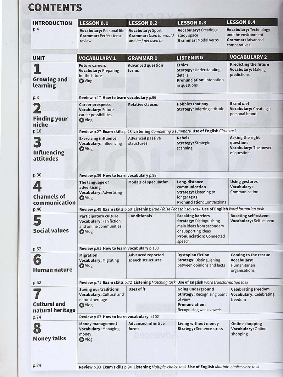 Life Vision: Advanced Workbook