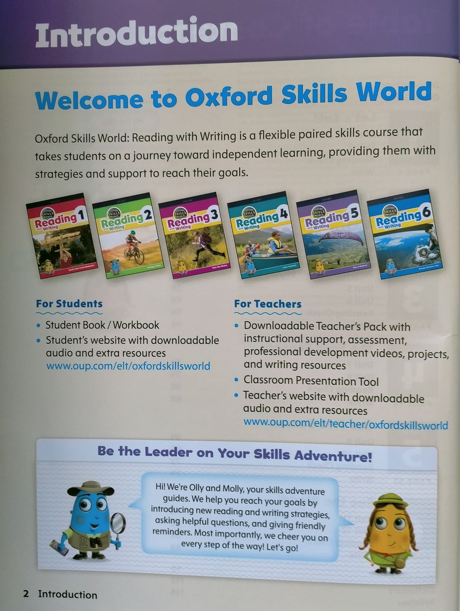 Oxford Skills World 5 Reading with Writing Student Book and Workbook