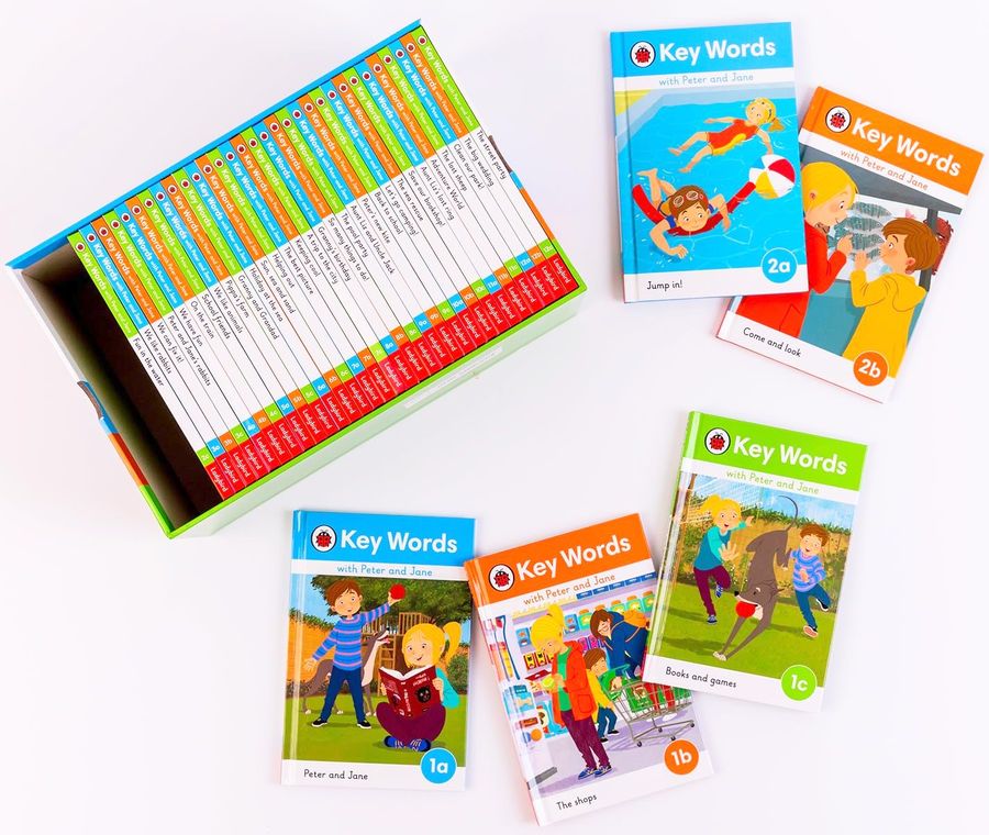 Key Words with Peter and Jane 36 Classic Storybooks Box-Set Level 1 to 12