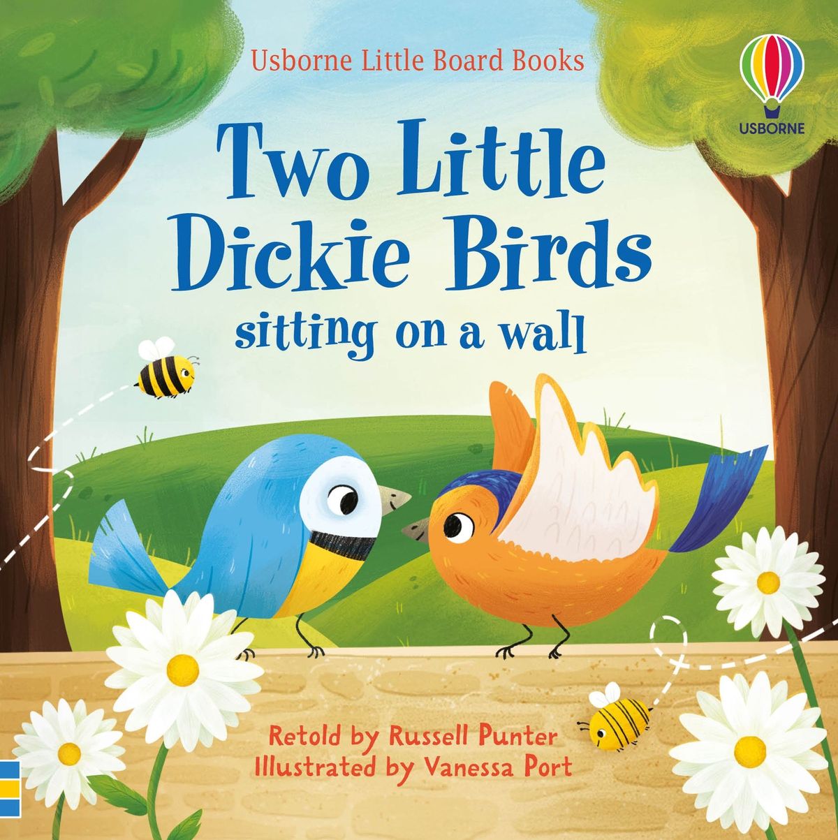 Usborne Little Board Books Two little dickie birds sitting on a wall