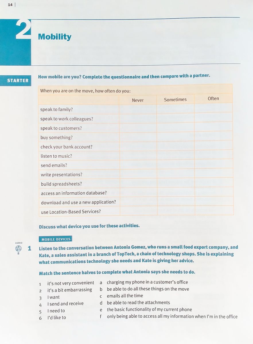 Express Series English for Telecoms Student's Book