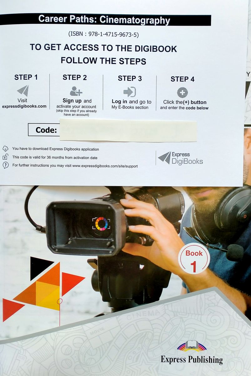 Career Paths Cinematography Teacher's Guide, Student's Book with Digibook and Online Audio