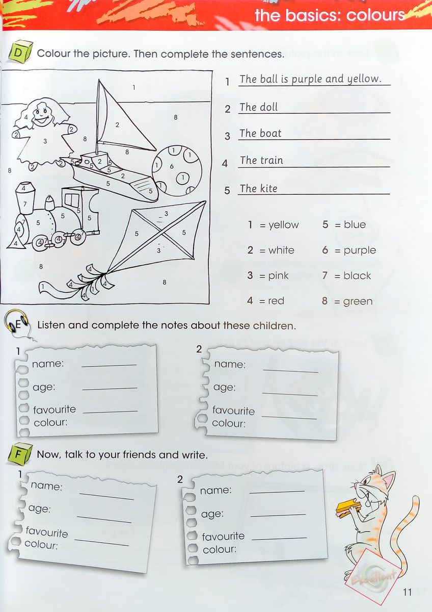 The Express Picture Dictionary for Young Learners Activity Book