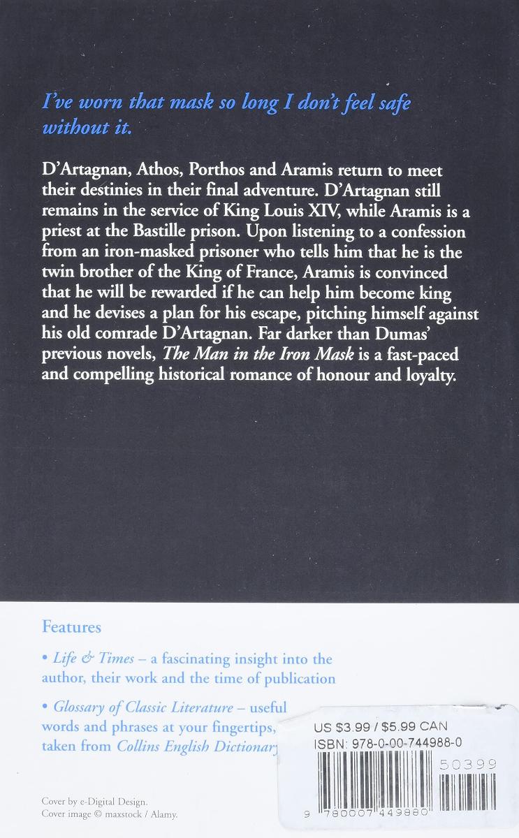 The Man in the Iron Mask (Collins Classics)