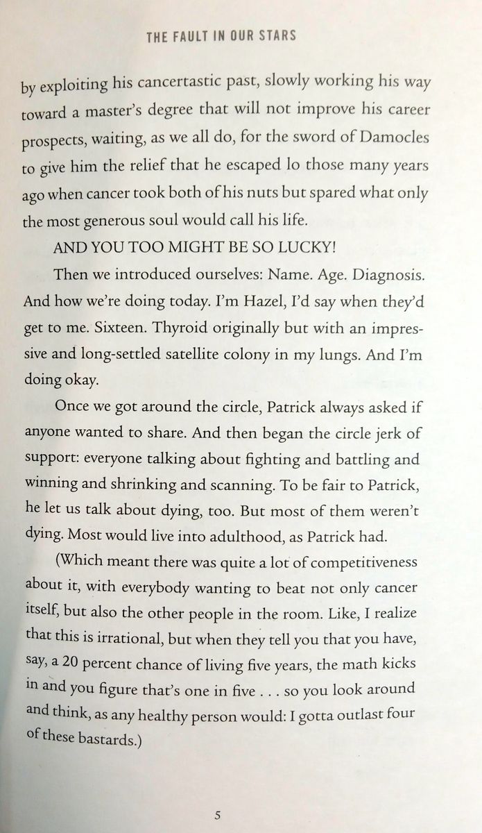 The Fault in Our Stars